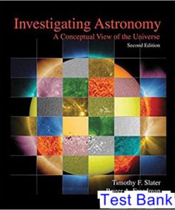 Investigating Astronomy 2nd Edition Slater Test Bank