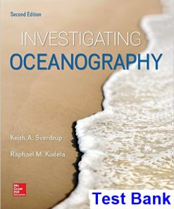 Investigating Oceanography 2nd Edition Sverdrup Test Bank