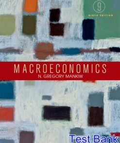 Macroeconomics 9th Edition Mankiw Test Bank