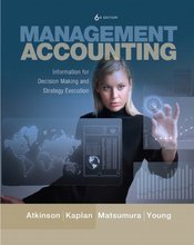 Management Accounting Information for Decision-Making and Strategy Execution Atkinson 6th Edition Solutions Manual