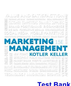 Marketing Management 15th Edition Kotler Test Bank