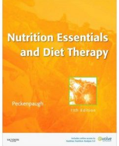 Test Bank for Nutrition Essentials and Diet Therapy, 11th Edition: Nancy J. Peckenpaugh