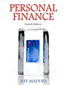 Test Bank for Personal Finance, 4th Edition: Madura