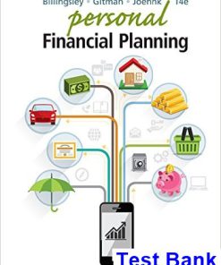 Personal Financial Planning 14th Edition Billingsley Test Bank