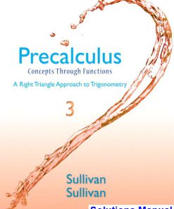 Precalculus Concepts Through Functions A Right Triangle Approach to Trigonometry 3rd Edition Sullivan Solutions Manual