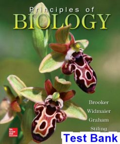 Principles of Biology 1st Edition Brooker Test Bank