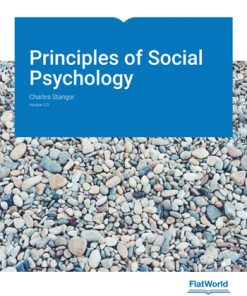 Principles of Social Psychology Version 2 0 2nd Stangor Test Bank