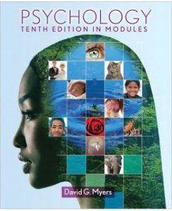 Test Bank for Psychology in Modules, 10th Edition: David G. Myers