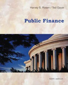 Test Bank for Public Finance, 9th Edition: Rosen