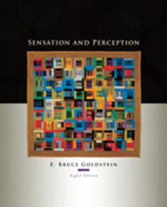 Test Bank for Sensation and Perception 8th Edition: Goldstein