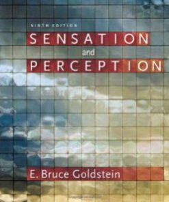 Test Bank for Sensation and Perception, 9th Edition : Goldstein