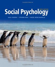 Social Psychology Kassin 9th Edition Test Bank