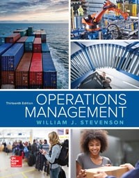 Test Bank for Operations Management 13th Edition By Stevenson