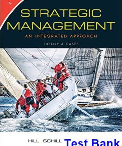 Strategic Management Theory and Cases An Integrated Approach 12th Edition Hill Test Bank