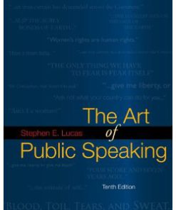 Test Bank for The Art of Public Speaking, 10th Edition : Lewis