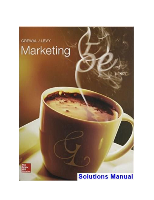 Marketing 5th Edition Grewal Solutions Manual