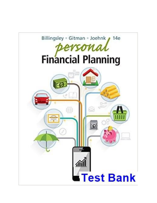 Personal Financial Planning 14th Edition Billingsley