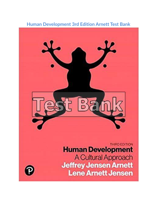 Human Development 3rd Edition Arnett Test Bank