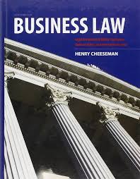 Business Law, 8E Henry R. Cheeseman Test Bank 