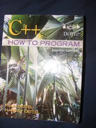 C++ How to Program, 8E by Paul Deitel Test Bank