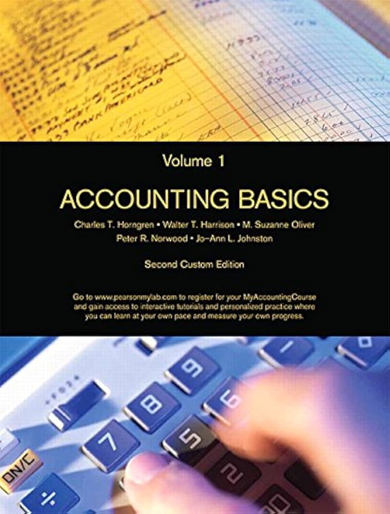 Test Bank for Accounting, Volume 1, Ninth Canadian Edition Plus MyAccountingLab with Pearson eText -- Access Card Package, 9E Charles T. Horngren