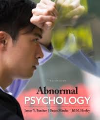 Abnormal Psychology, 15E James N. Butcher Test Bank