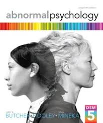 Abnormal Psychology, 16E James N. Butcher Test Bank 