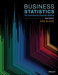 Black Business Statistics For Contemporary Decision Making, 9th  Edition Test Bank 