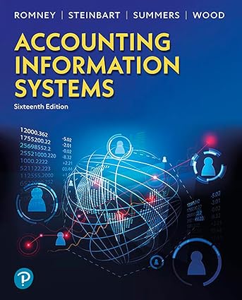 Test Bank for Accounting Information Systems, 11E Marshall B. Romney Paul J. Steinbart